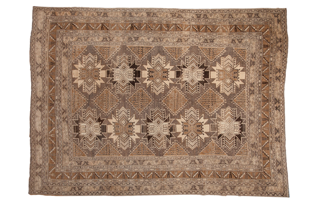 7x9.5 Vintage Distressed Kars Carpet by Old New House® - main product image for Resin Society