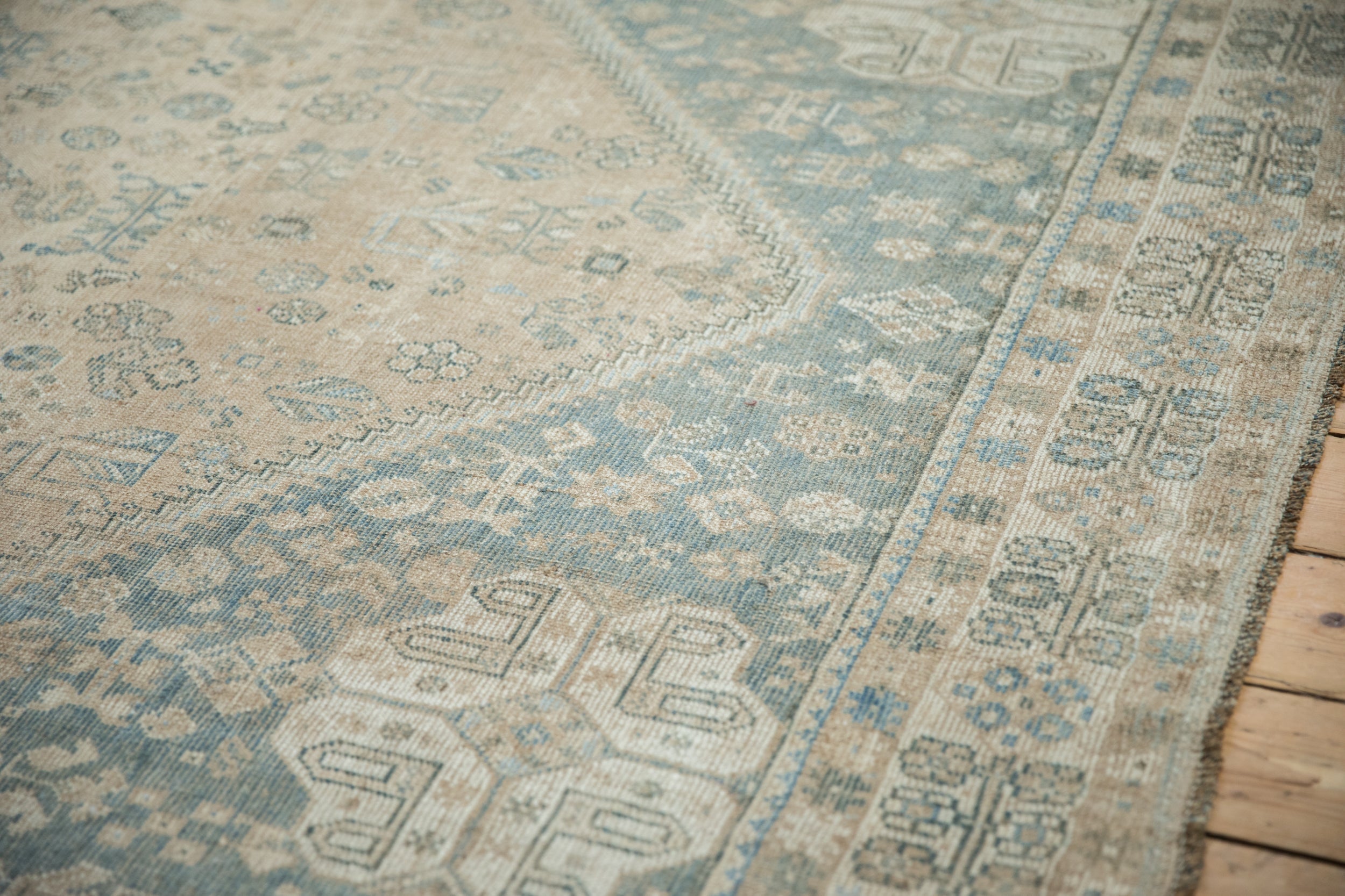 7x10 Vintage Distressed Qashqai Carpet by Old New House® - product image 4 for Resin Society