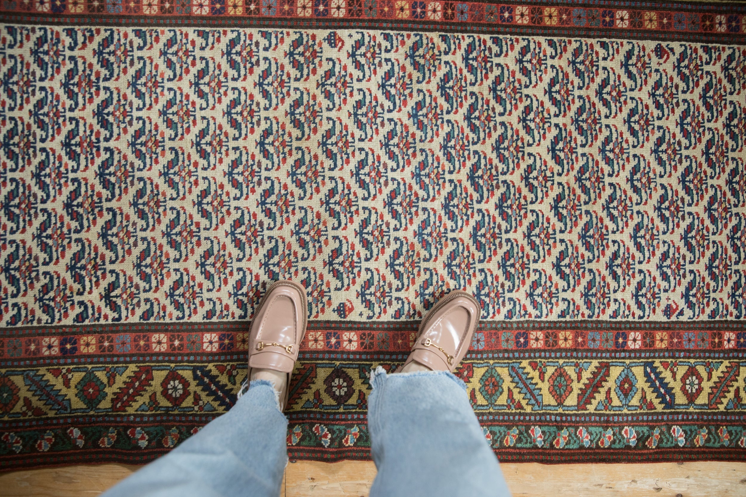 4x10 Vintage Northwest Persian Rug Runner by Old New House® - product image 2 for Resin Society