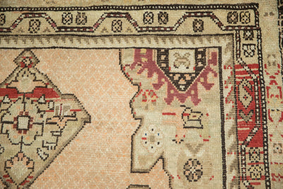 RESERVED 3.5x11 Antique Distressed Karabagh Rug Runner