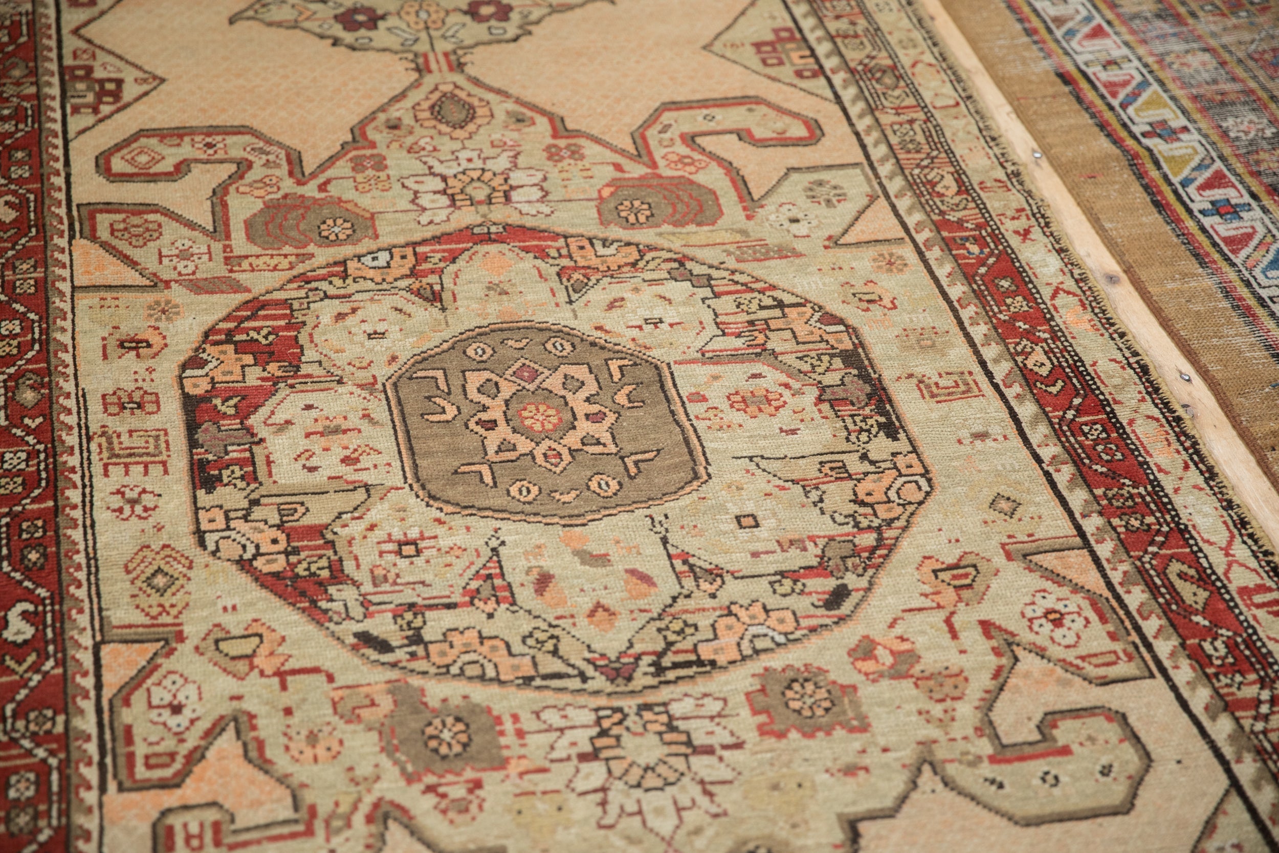 RESERVED 3.5x11 Antique Distressed Karabagh Rug Runner