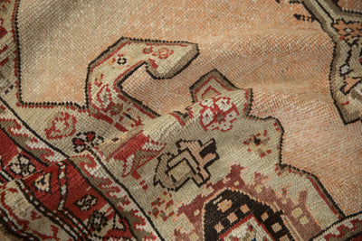 RESERVED 3.5x11 Antique Distressed Karabagh Rug Runner