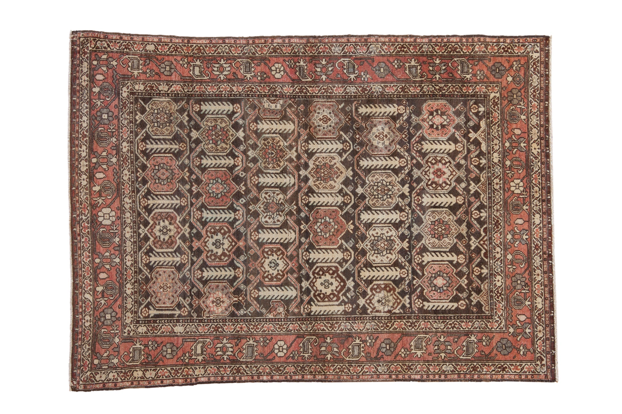 4.5x6 Vintage Distressed Hamadan Rug by Old New House® - main product image for Resin Society