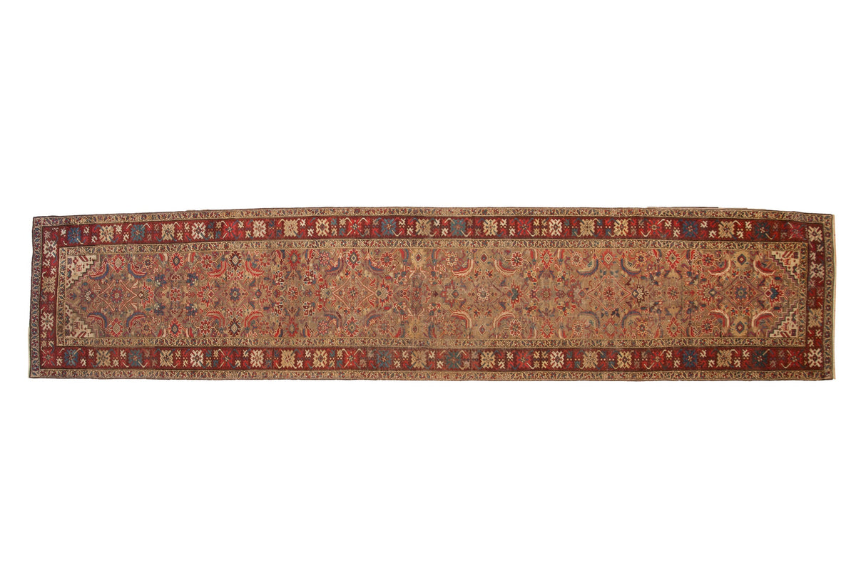 3x14.5 Antique Karabagh Rug Runner by Old New House® - main product image for Resin Society