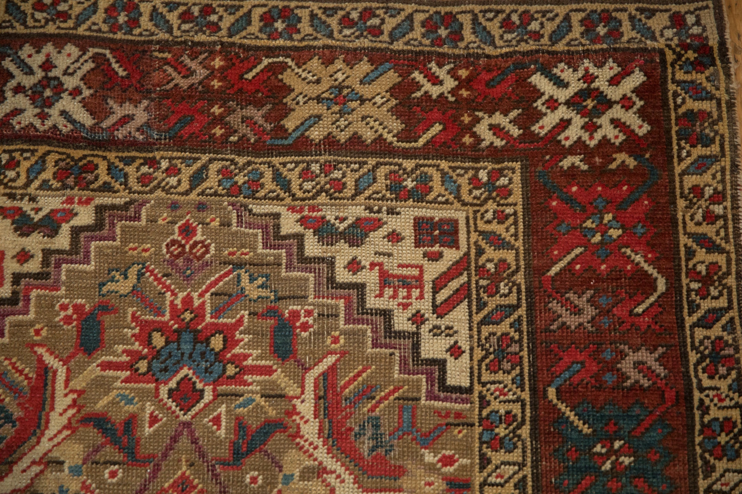 3x14.5 Antique Karabagh Rug Runner by Old New House® - product image 3 for Resin Society