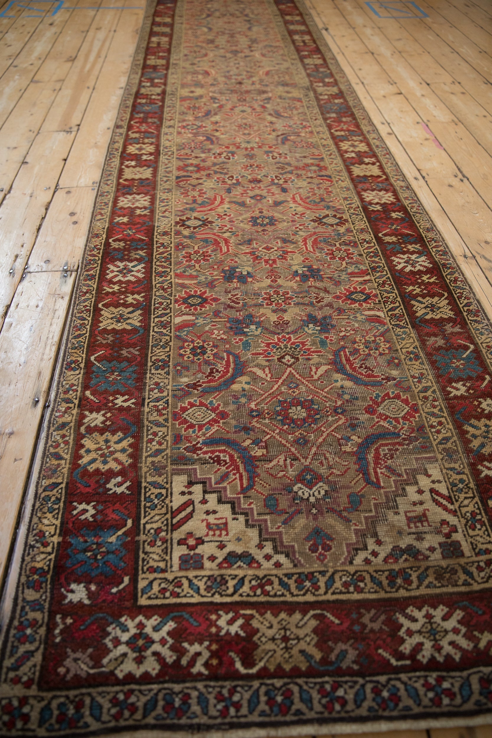 3x14.5 Antique Karabagh Rug Runner by Old New House® - product image 6 for Resin Society