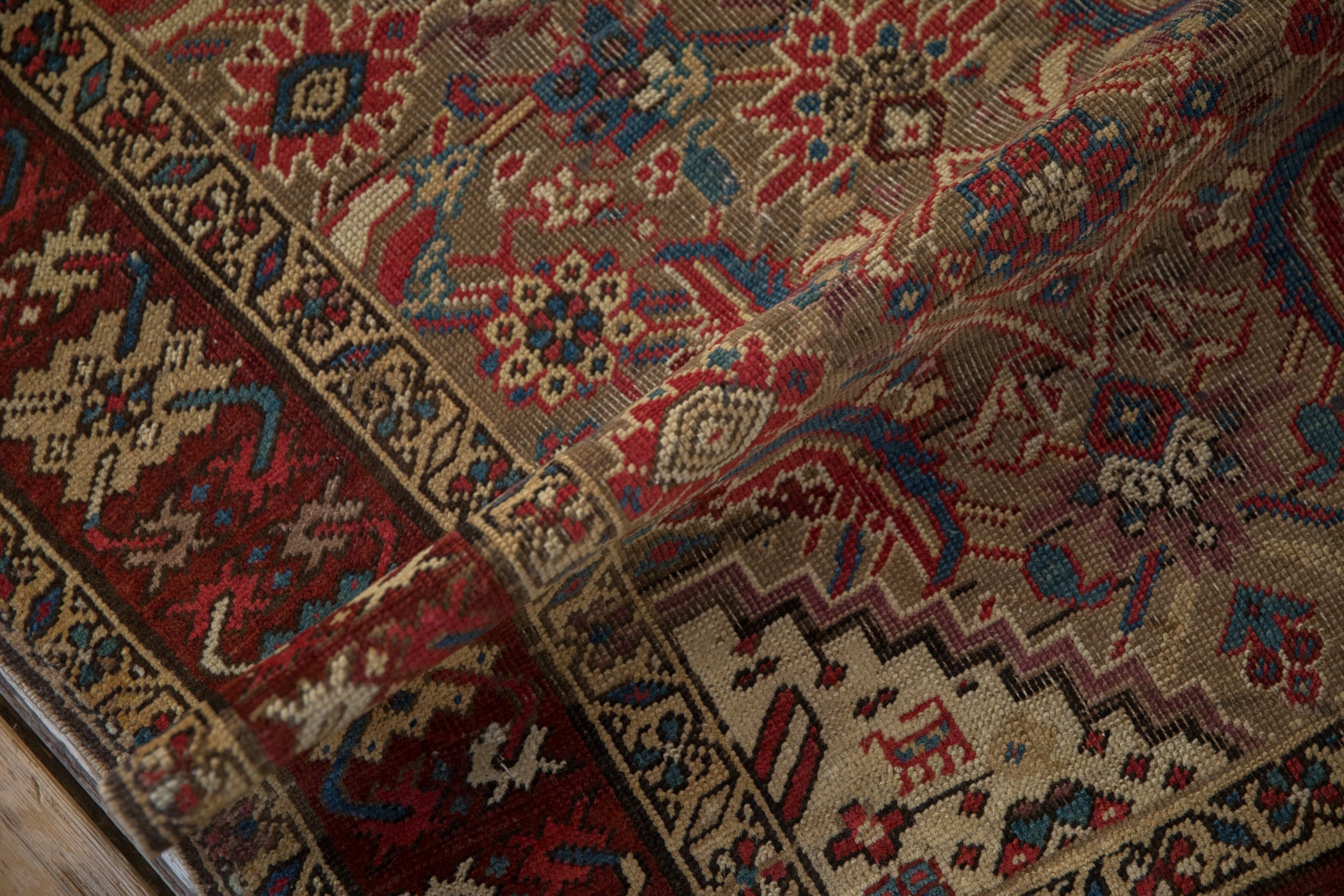 3x14.5 Antique Karabagh Rug Runner by Old New House® - product image 7 for Resin Society