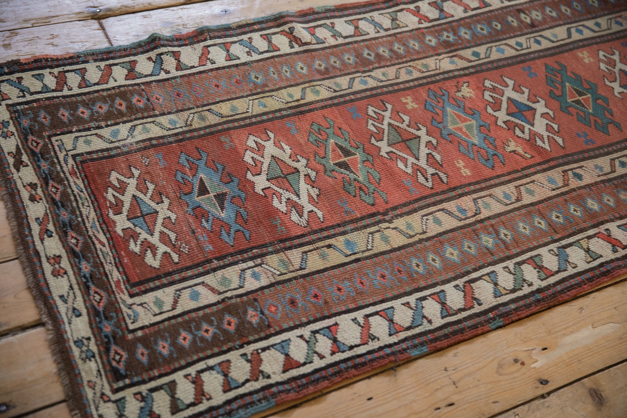 3x11 Antique Caucasian Rug Runner by Old New House® - product image 8 for Resin Society