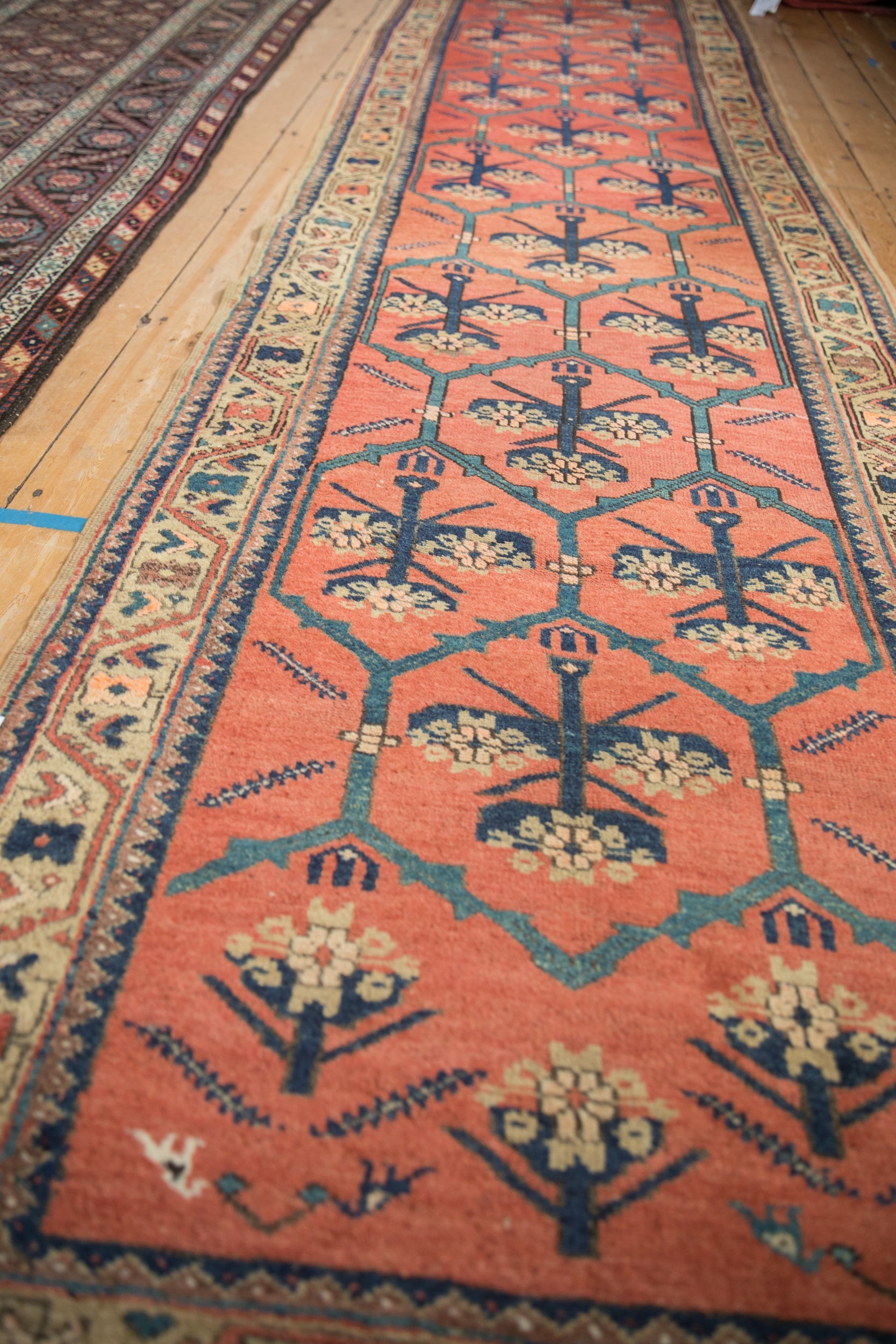 3x14.5 Antique Northwest Persian Rug Runner by Old New House® - product image 5 for Resin Society