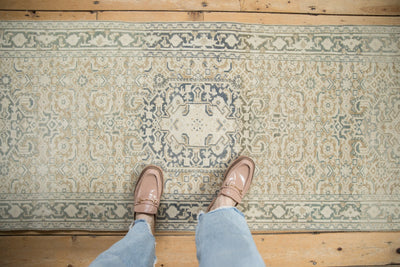 2.5x11 Vintage Distressed Sparta Rug Runner by Old New House® - product image 2 for Resin Society