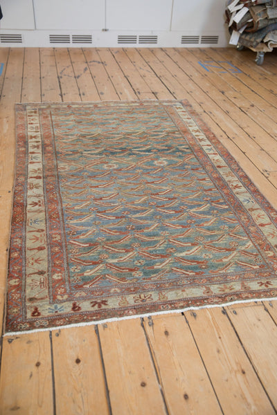 4x6.5 Vintage Distressed Malayer Rug by Old New House® - product image 4 for Resin Society