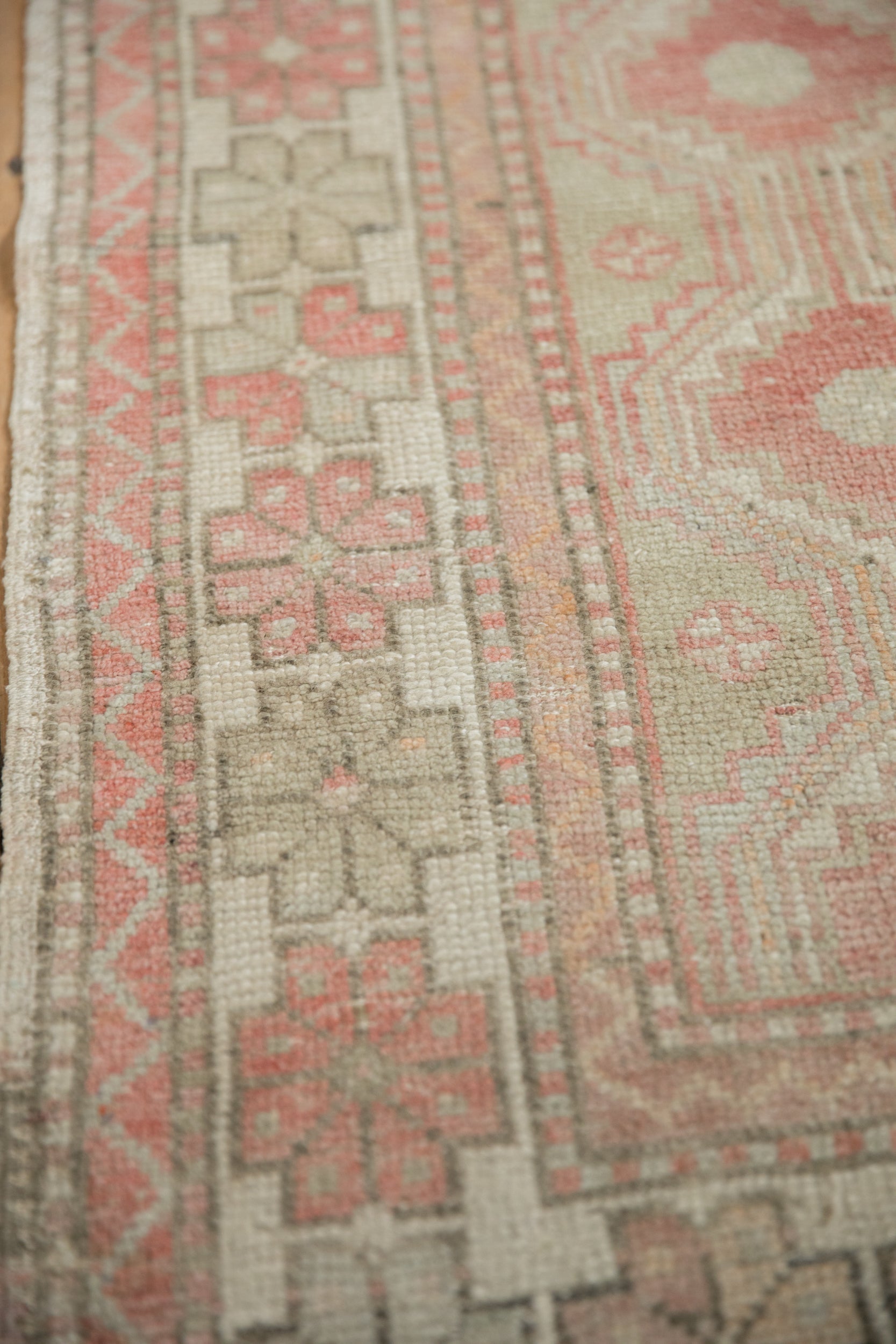 2.5x5 Vintage Distressed Oushak Rug Runner by Old New House® - product image 5 for Resin Society