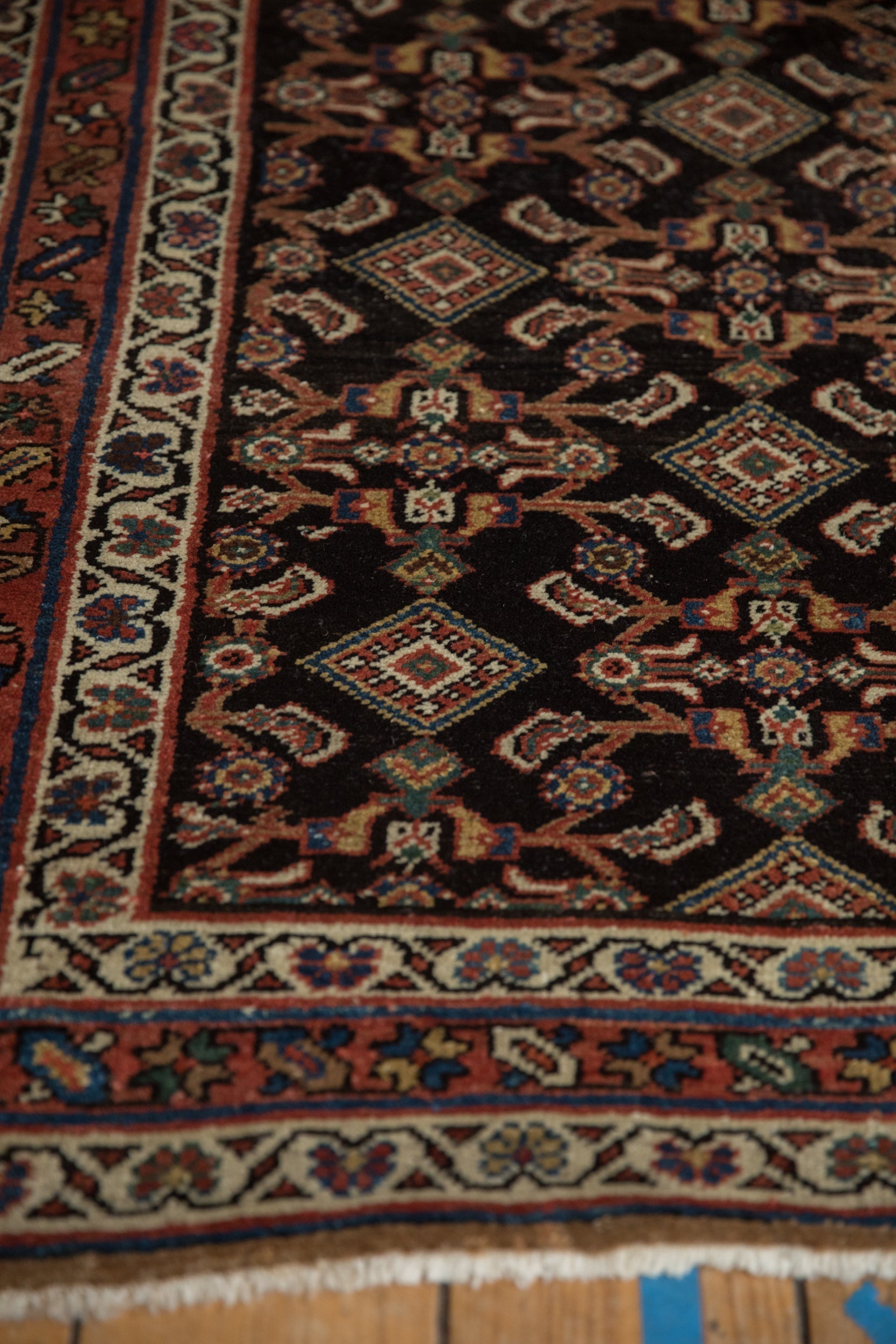 3.5x11.5 Antique Hamadan Rug Runner by Old New House® - product image 6 for Resin Society