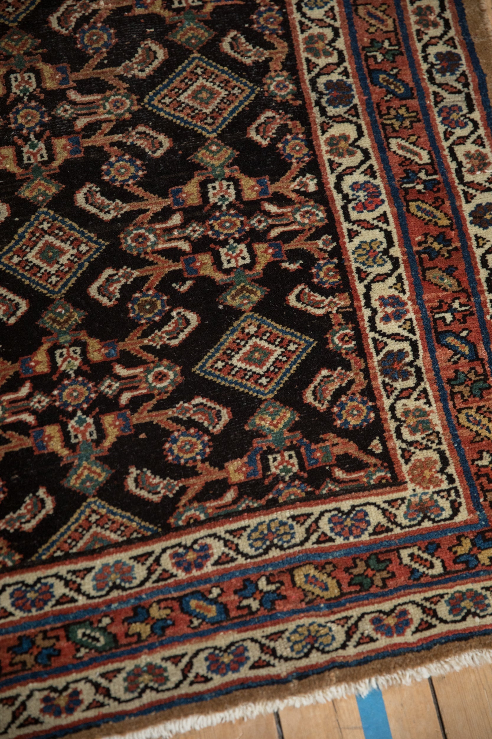 3.5x11.5 Antique Hamadan Rug Runner by Old New House® - product image 7 for Resin Society