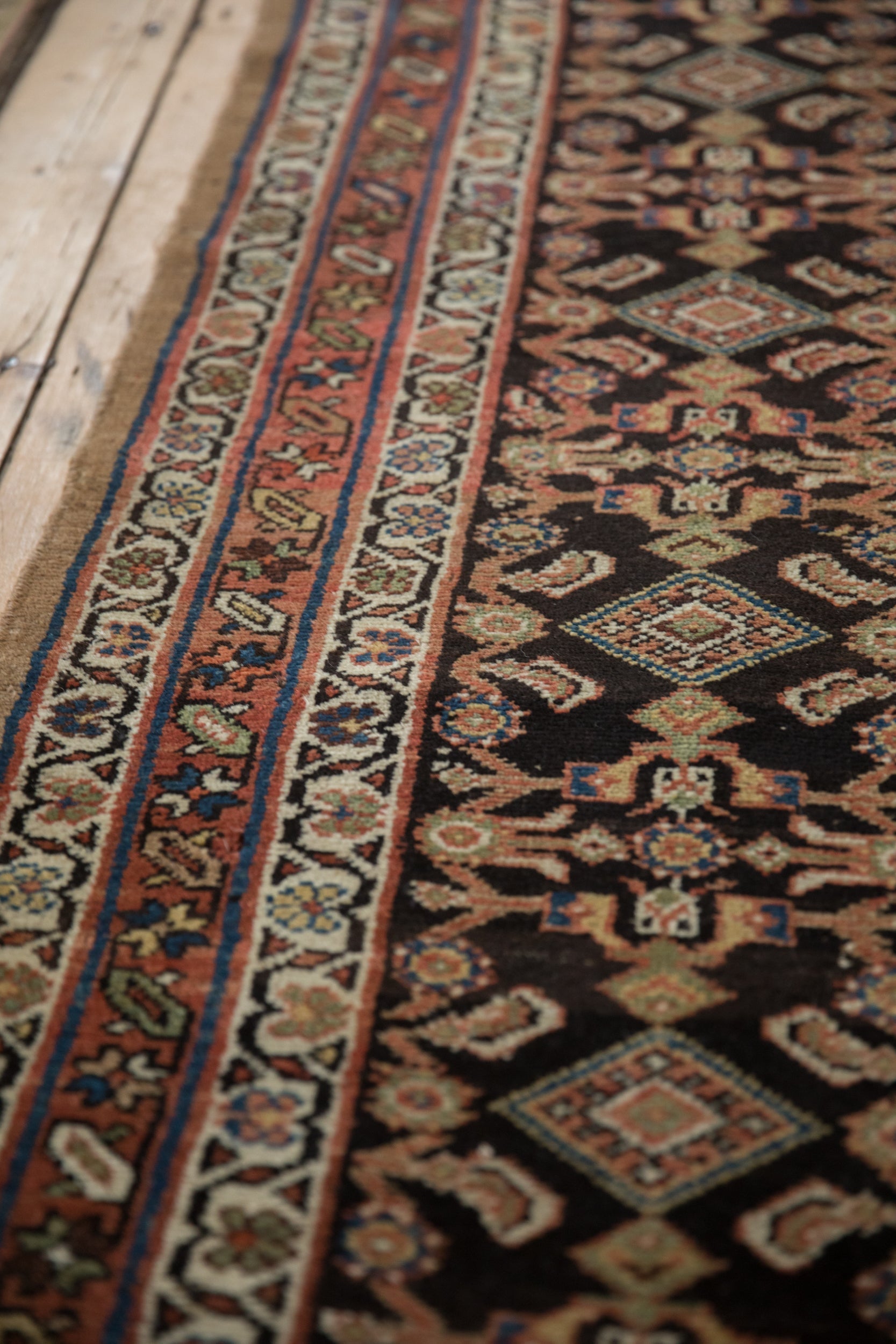 3.5x11.5 Antique Hamadan Rug Runner by Old New House® - product image 9 for Resin Society