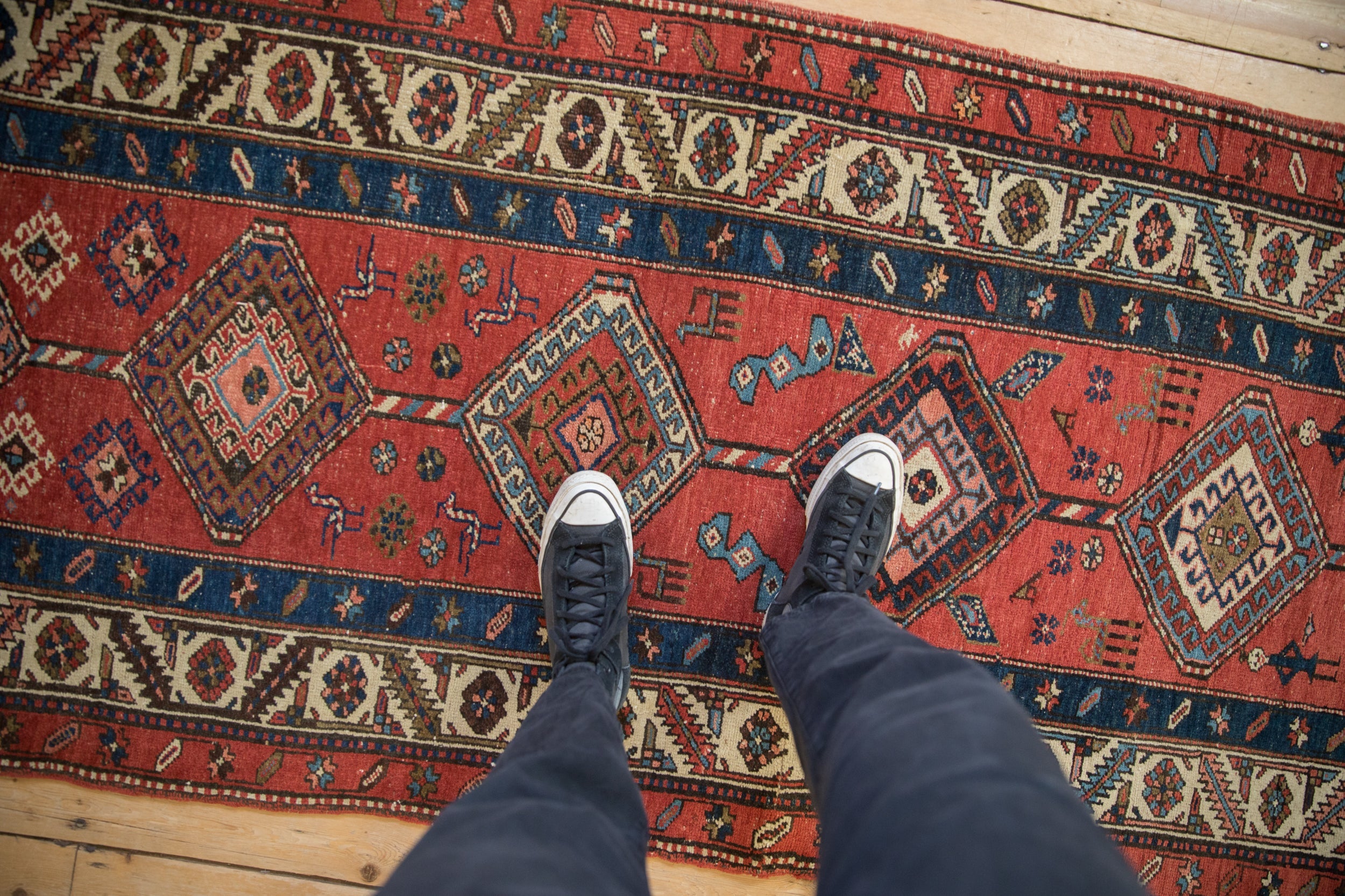 3x14.5 Antique Northwest Persian Rug Runner by Old New House® - product image 2 for Resin Society