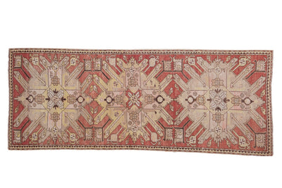 3.5x9 Antique Distressed Kazak Rug Runner by Old New House® - main product image for Resin Society