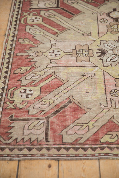 3.5x9 Antique Distressed Kazak Rug Runner by Old New House® - product image 5 for Resin Society