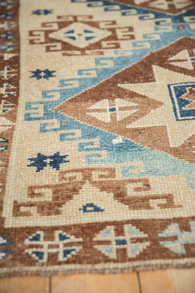 3.5x9.5 Vintage Distressed Kars Rug Runner by Old New House® - product image 6 for Resin Society