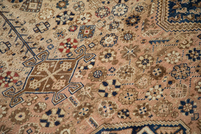 7.5x9.5 Vintage Distressed Qashqai Carpet by Old New House® - product image 14 for Resin Society