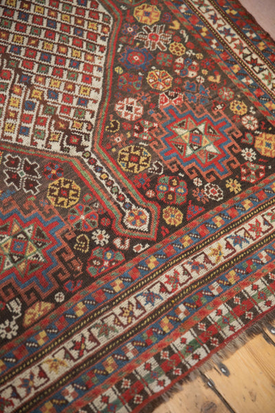 3.5x15 Antique Qashqai Rug Runner by Old New House® - product image 6 for Resin Society