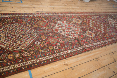 3.5x15 Antique Qashqai Rug Runner by Old New House® - product image 7 for Resin Society