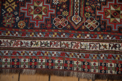 3.5x15 Antique Qashqai Rug Runner by Old New House® - product image 10 for Resin Society