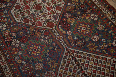 3.5x15 Antique Qashqai Rug Runner by Old New House® - product image 14 for Resin Society