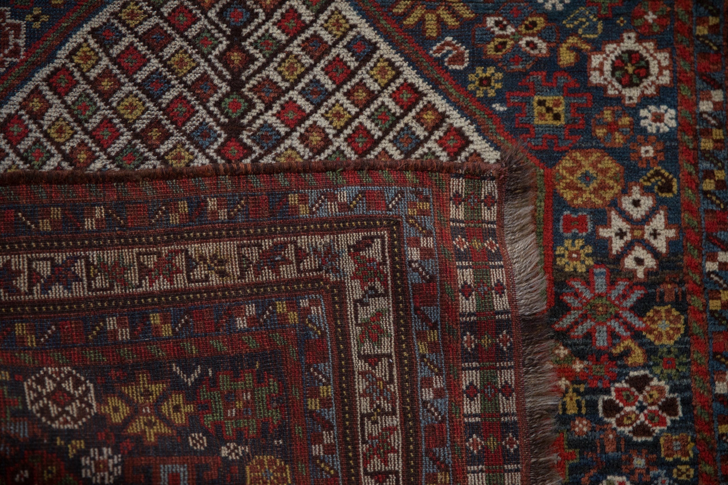3.5x15 Antique Qashqai Rug Runner by Old New House® - product image 16 for Resin Society