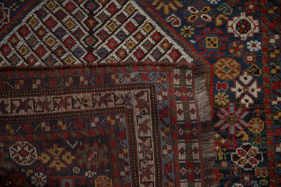 3.5x15 Antique Qashqai Rug Runner by Old New House® - product image 16 for Resin Society