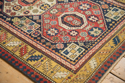3.5x9.5 Antique Kazak Rug Runner by Old New House® - product image 5 for Resin Society
