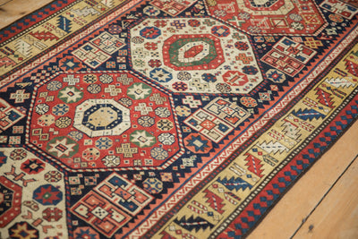 3.5x9.5 Antique Kazak Rug Runner by Old New House® - product image 7 for Resin Society