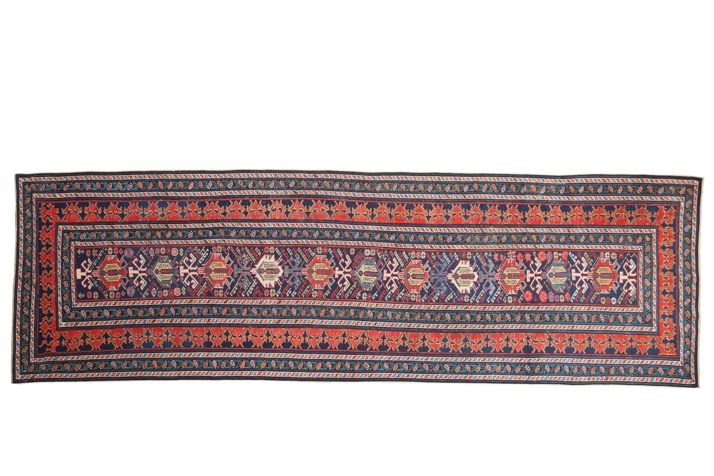 3.5x12.5 Antique Shirvan Rug Runner by Old New House® - main product image for Resin Society
