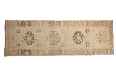 4x11.5 Vintage Distressed Oushak Rug Runner by Old New House® - main product image for Resin Society