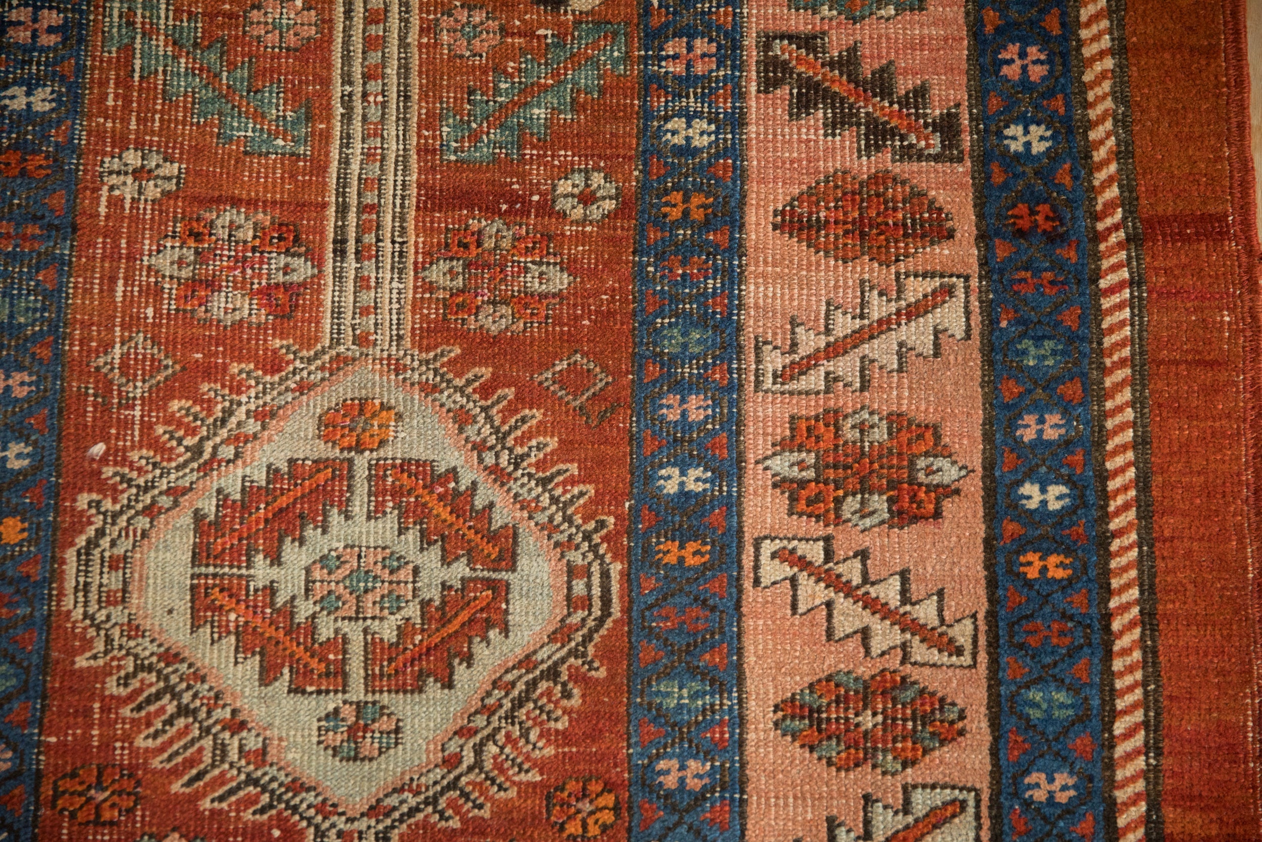 3x14.5 Antique Heriz Rug Runner by Old New House® - product image 3 for Resin Society