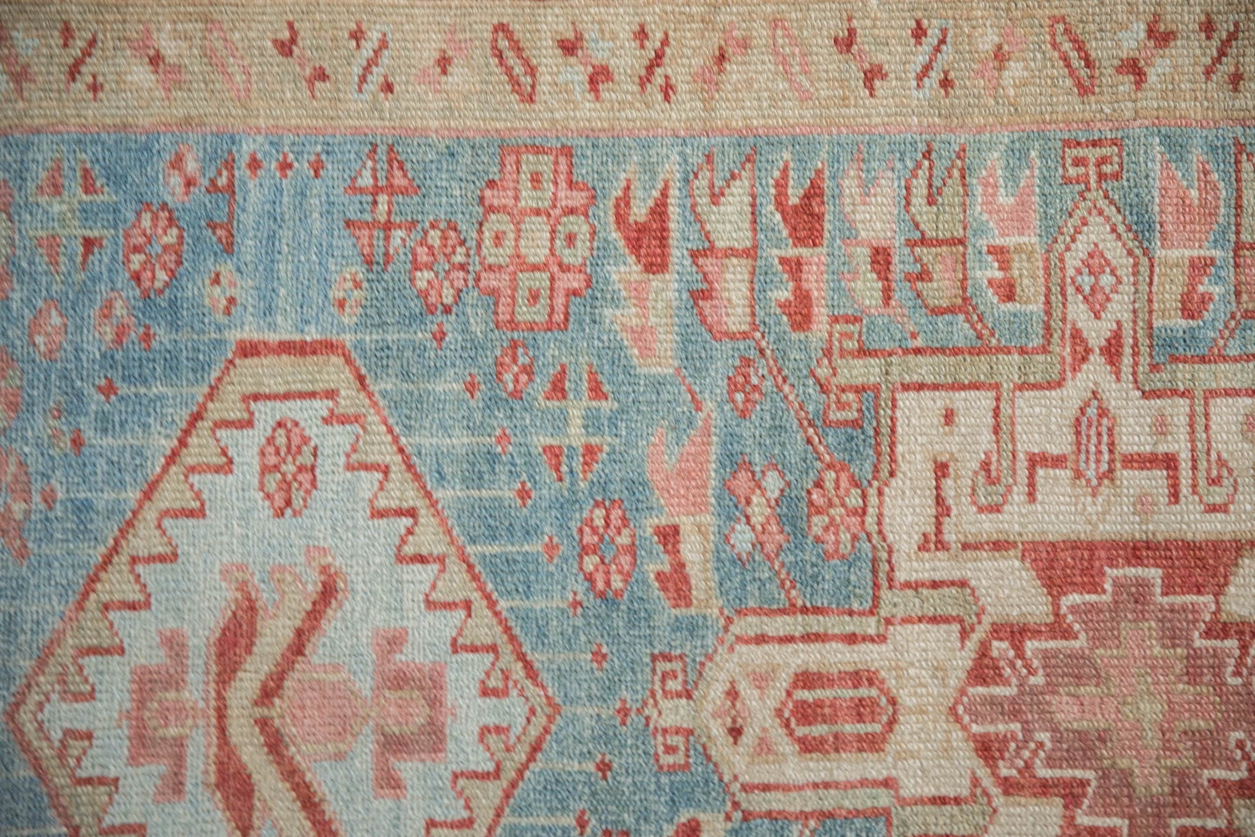 3.5x15 Vintage Distressed Karaja Rug Runner by Old New House® - product image 3 for Resin Society