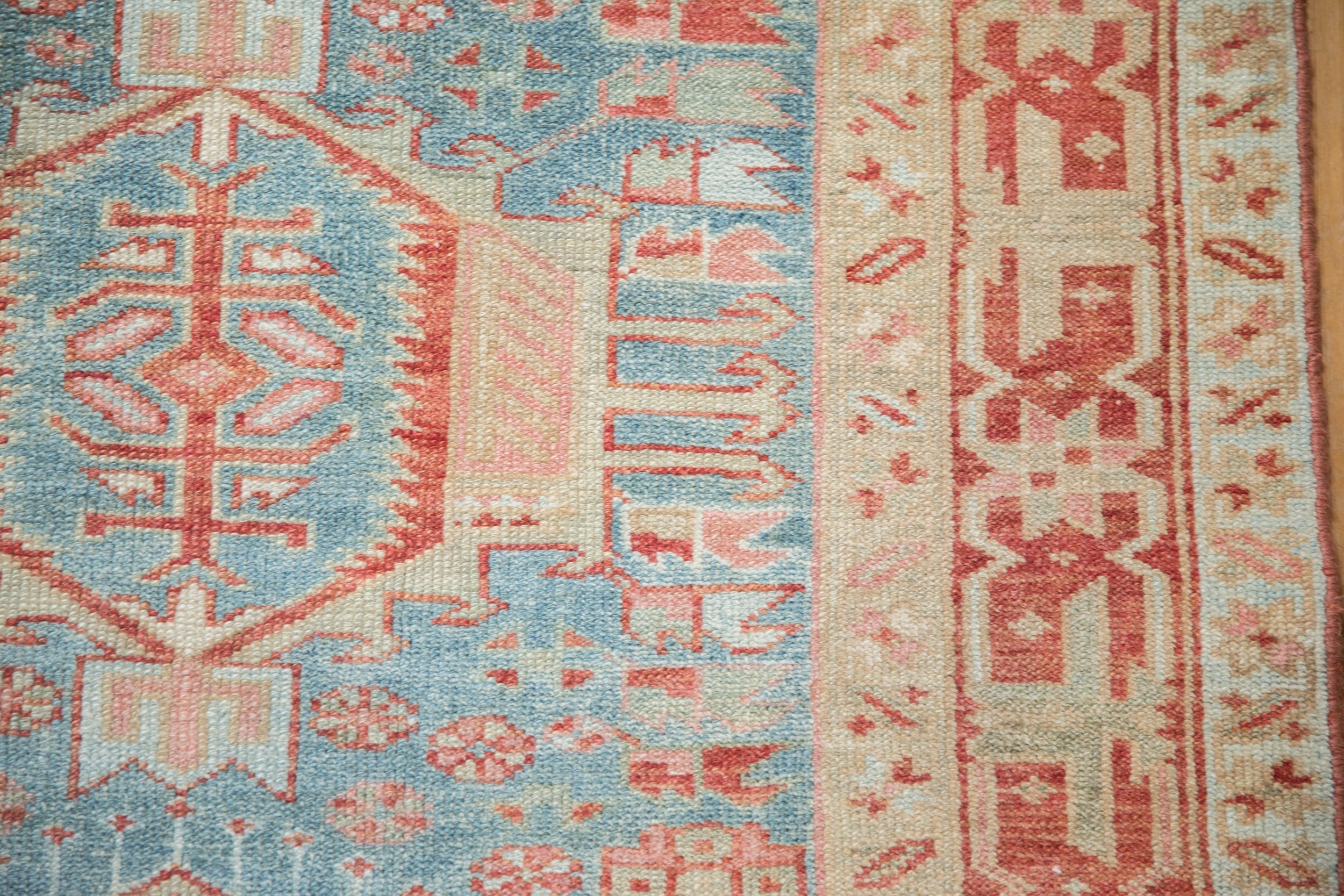 3.5x15 Vintage Distressed Karaja Rug Runner by Old New House® - product image 4 for Resin Society