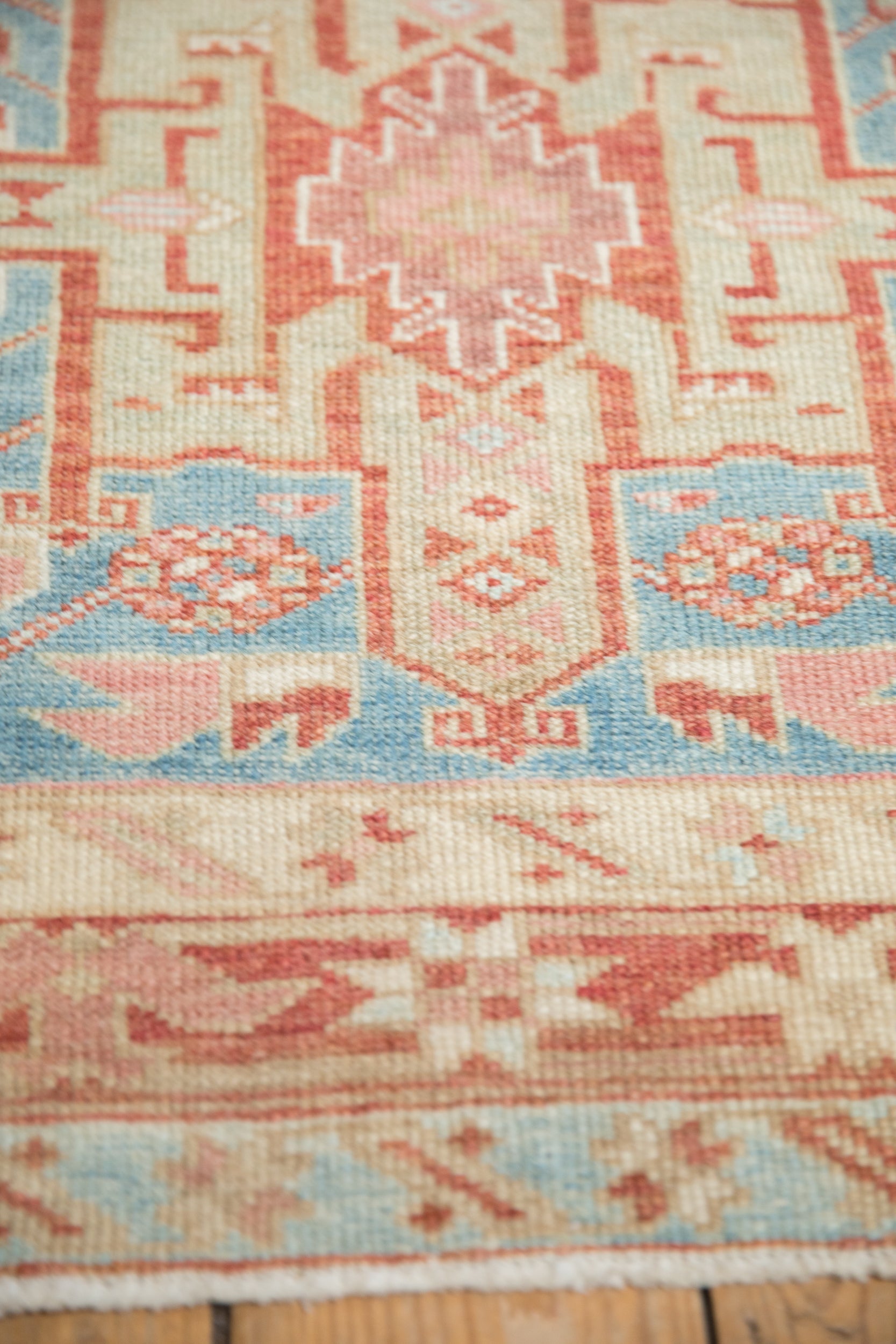 3.5x15 Vintage Distressed Karaja Rug Runner by Old New House® - product image 7 for Resin Society