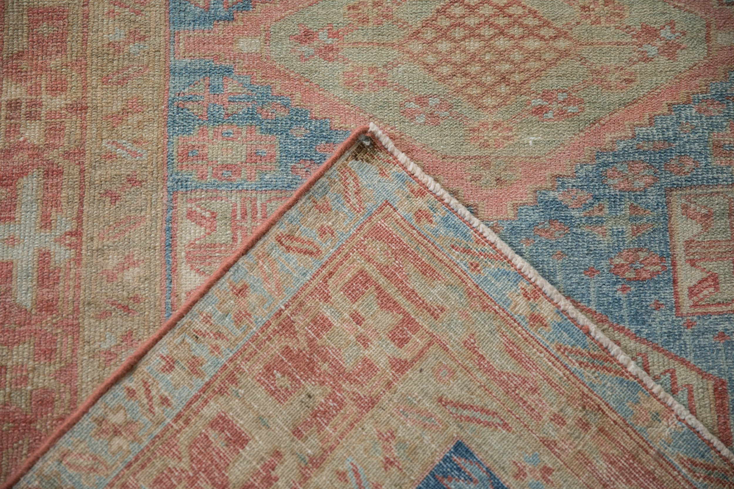 3.5x15 Vintage Distressed Karaja Rug Runner by Old New House® - product image 15 for Resin Society