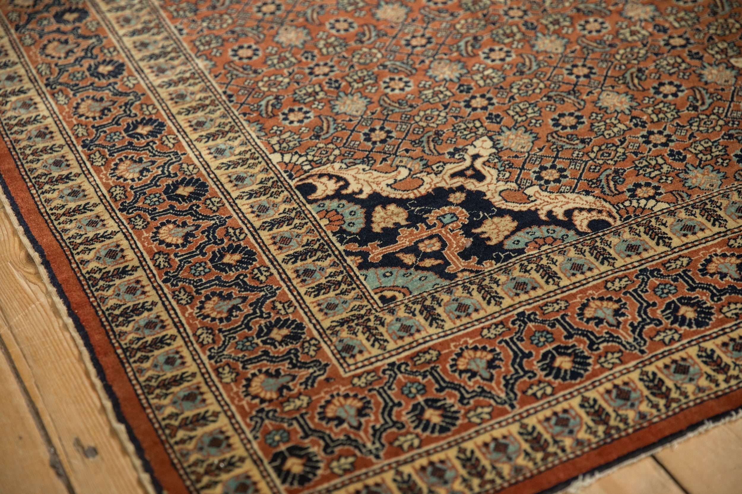 4x5.5 Antique Haji Jalili Tabriz Rug by Old New House® - product image 6 for Resin Society