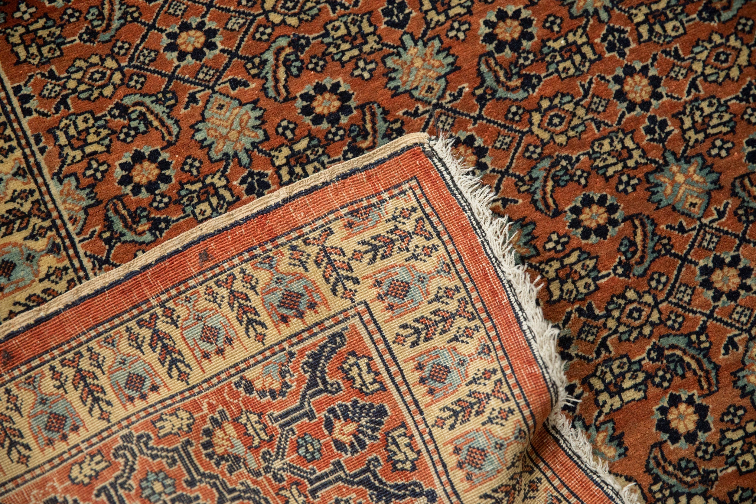 4x5.5 Antique Haji Jalili Tabriz Rug by Old New House® - product image 11 for Resin Society