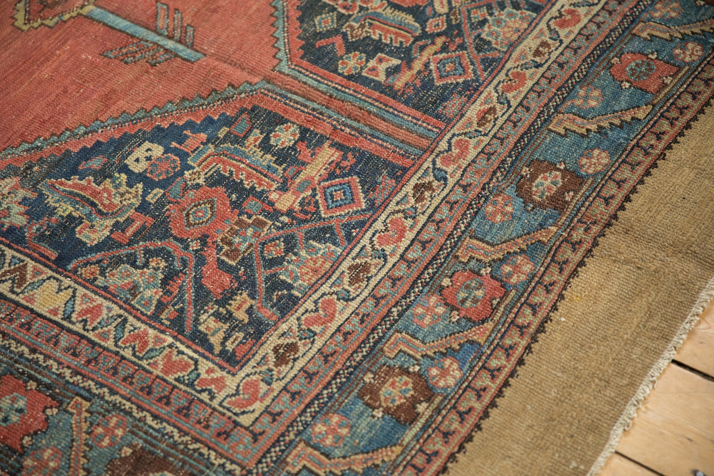 5.5x11 Antique Hamadan Rug Runner by Old New House® - product image 5 for Resin Society