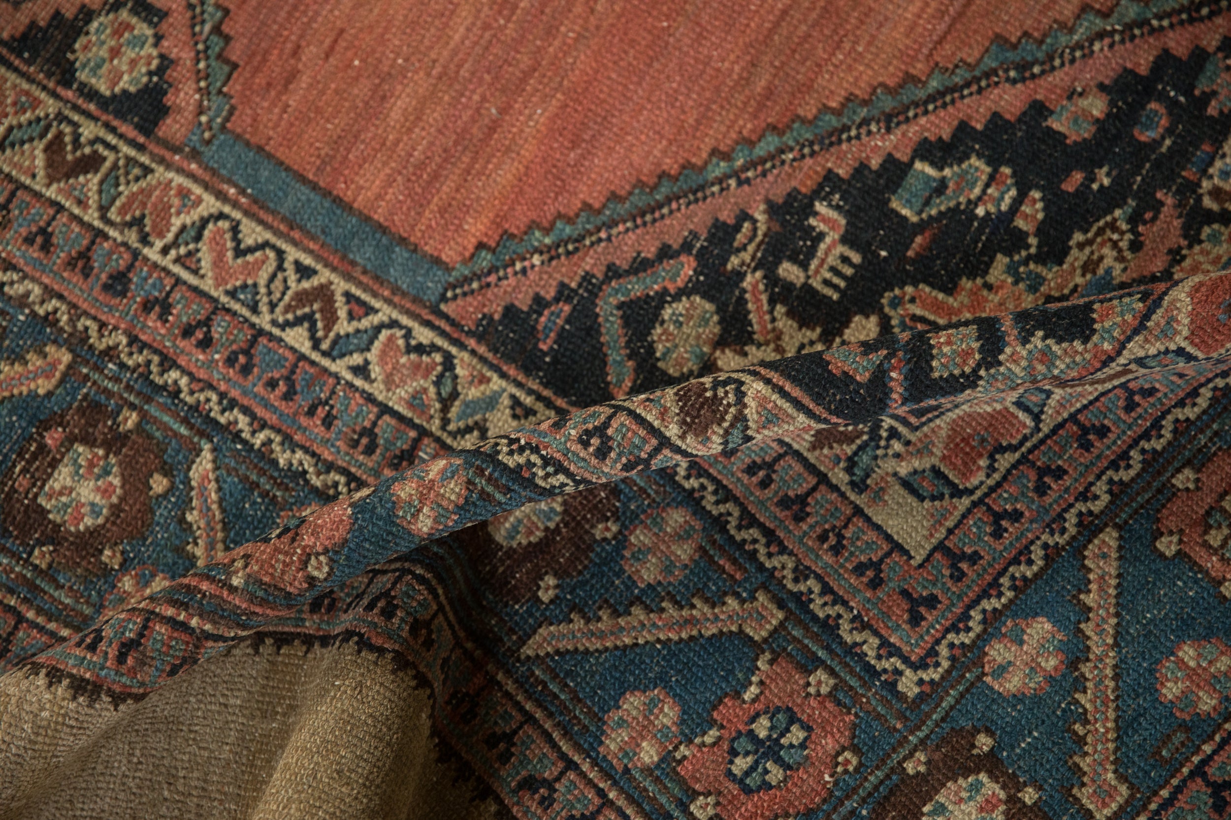 5.5x11 Antique Hamadan Rug Runner by Old New House® - product image 10 for Resin Society