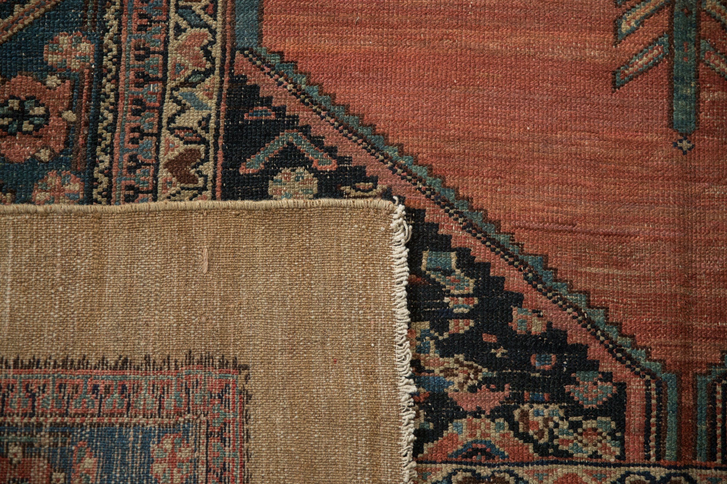5.5x11 Antique Hamadan Rug Runner by Old New House® - product image 11 for Resin Society