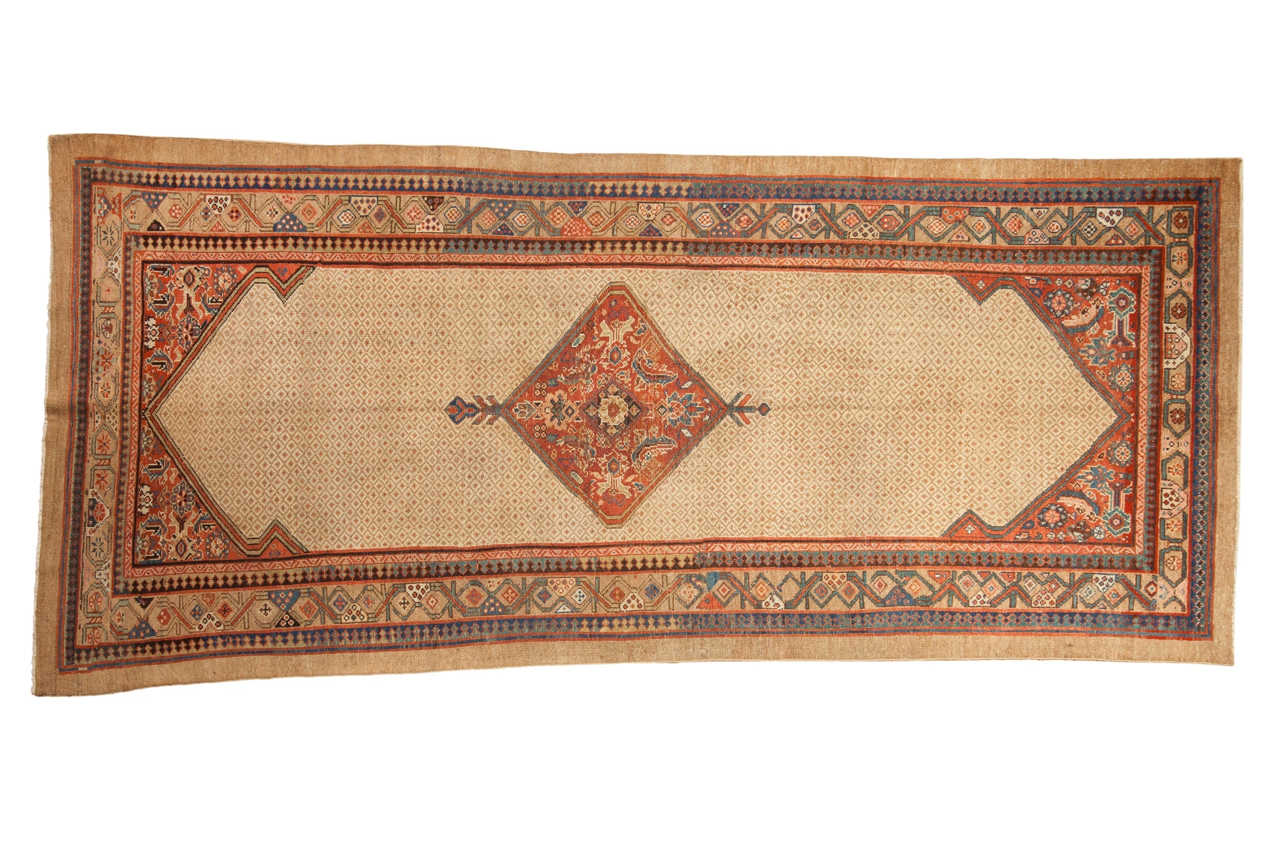 4.5x10 Antique Serab Rug Runner by Old New House® - main product image for Resin Society