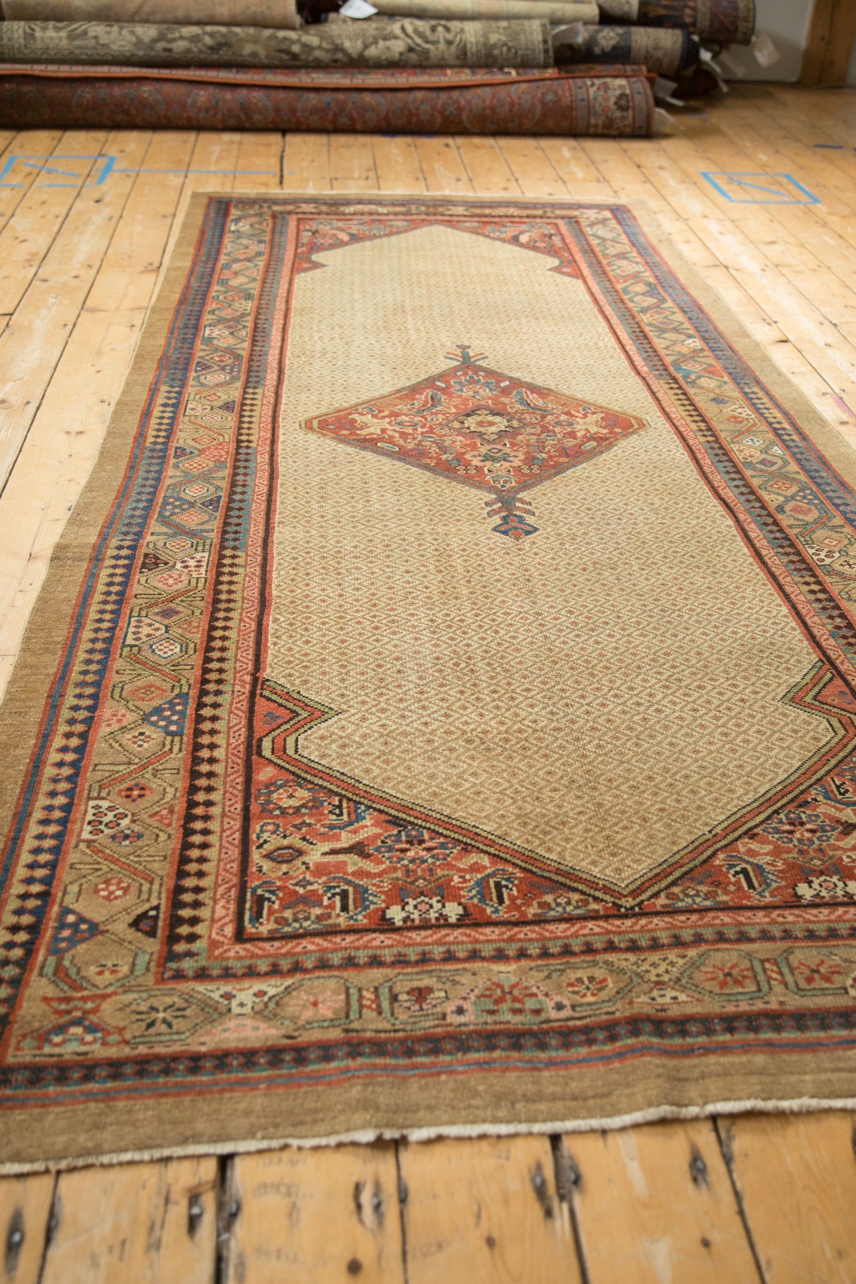4.5x10 Antique Serab Rug Runner by Old New House® - product image 7 for Resin Society