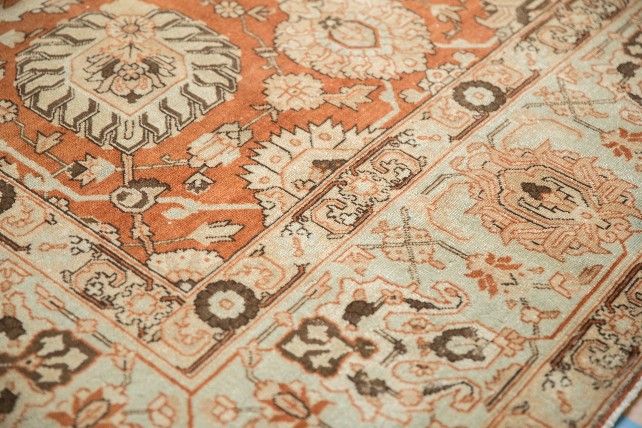 9.5x12.5 Vintage Distressed Tabriz Carpet by Old New House® - product image 5 for Resin Society