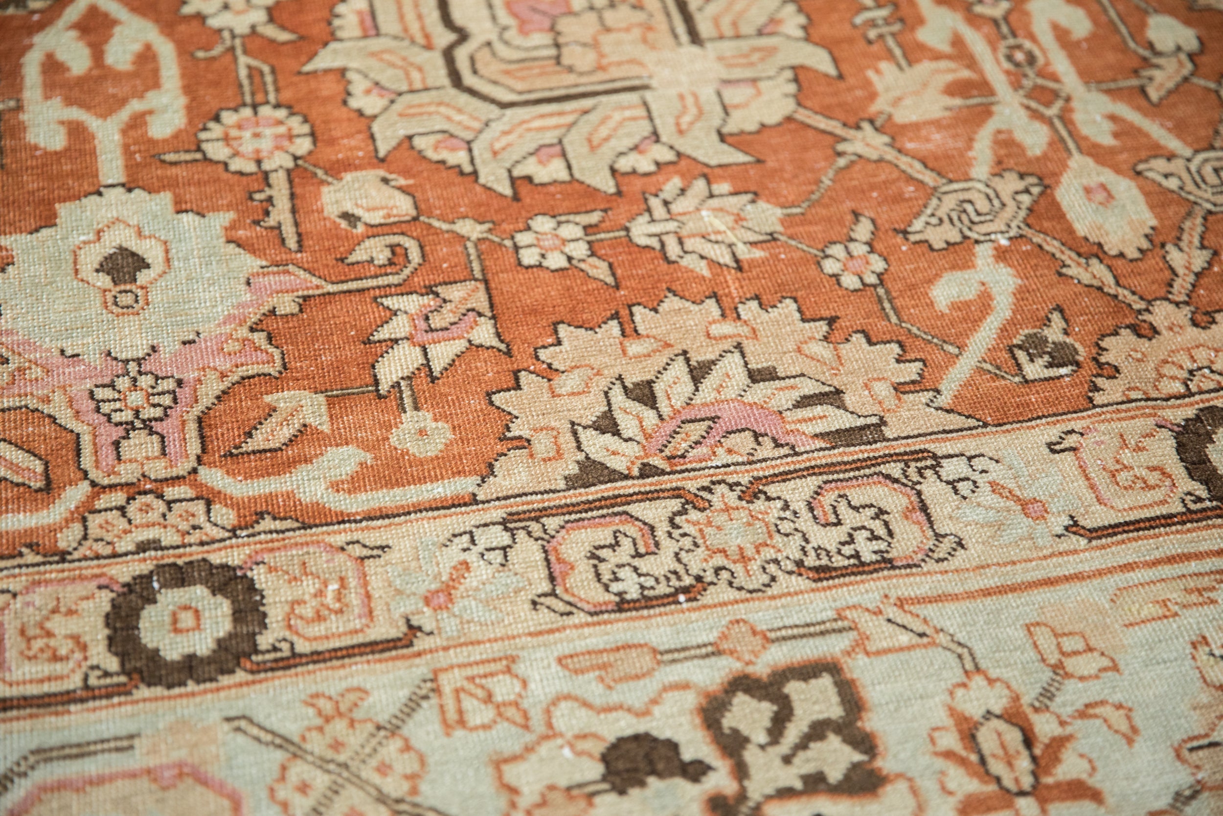 9.5x12.5 Vintage Distressed Tabriz Carpet by Old New House® - product image 9 for Resin Society