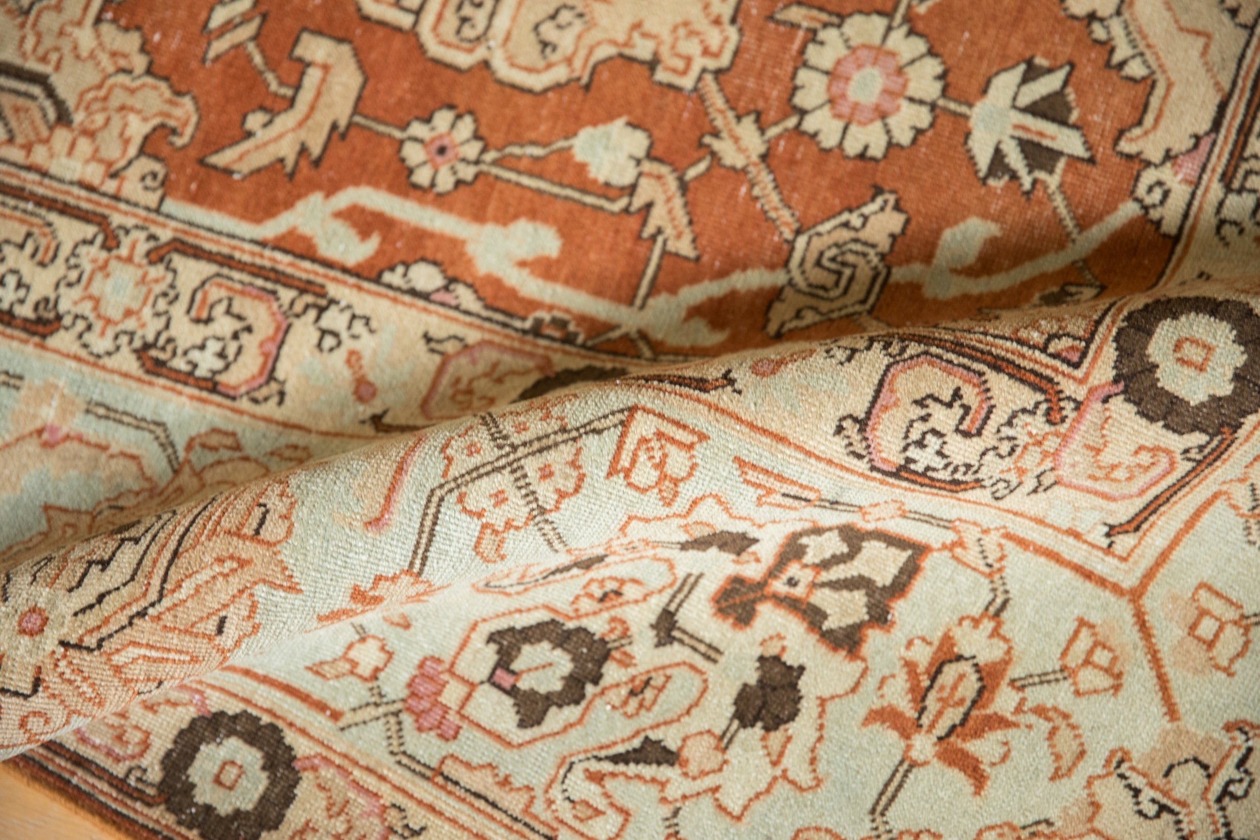 9.5x12.5 Vintage Distressed Tabriz Carpet by Old New House® - product image 10 for Resin Society
