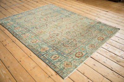 RESERVED 4.5x6 Vintage Distressed Malayer Rug